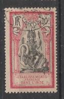 INDE - 1914 - N°YT. 30 - Brahma 10c Rose - Oblitéré / Used - Gebruikt