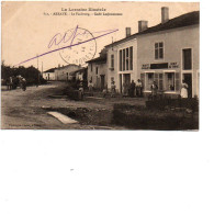 54 ARRAYE Le Faubourg , Café Lajeunesse , Façade Avec Clients 1914 ,édition Fiacre - Other & Unclassified