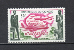 CONGO  PA  N° 5    NEUF SANS CHARNIERE COTE 2.20€   AVION AIR AFRIQUE - Mint/hinged