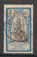 INDE - 1914 - N°YT. 33 - Brahma 25c Bleu - Oblitéré / Used - Usados