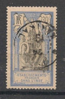 INDE - 1914 - N°YT. 34 - Brahma 30c Outremer - Oblitéré / Used - Usados