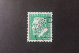 GERMANY ALLEMAGNE DEUTSCHE POST 1955 CENTENARIO DELLA NASCITA DI OSKAR VON MILLER CAT. YVERT N.85 - Used Stamps