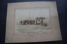 Armée Française 5 Eme Hussards 1892  Les Officiers Photo 1 - Guerre, Militaire
