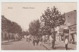 Romania - Braila Viktoria Strasse Strada Victoriei German Occupation Ww1 Wk1 Berlin Edition Store Shop Magasin Feldpost - Romania