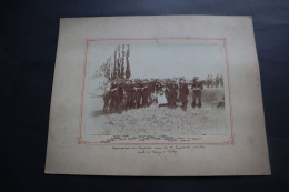Armée Française 5 Eme Hussards 1892  Les Officiers Le Repas Photo 2 - Guerra, Militares
