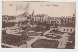 Romania - Braila Piata Sfintii Arhangheli Garden Park Jardin Publique German Occupation Ww1 Wk1 Berlin Edition Feldpost - Roumanie