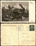 Ansichtskarte Berchtesgaden Watzmann Von Berchtesgaden Gesehen 1937 - Berchtesgaden