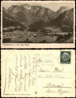 Ansichtskarte Oberstdorf (Allgäu) Panorama-Ansicht, Alpen Berge 1939 - Oberstdorf