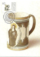 30992 - Carte Maximum - Portugal - Ceramica Faiança Caneca Mug Sec. XVIII Faience Museu Arte Antiga Pottery Poterie - Cartes-maximum (CM)