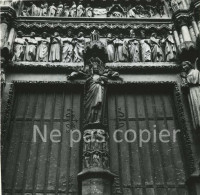 AMIENS Vers 1960 Cathédrale SOMME Photo 14 X 14 Cm - Lieux