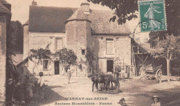 MARNAY-sur-SEINE (Aube) - Anciens Monastères - Ferme - Chevaux - Voyagé (2 Scans) - Other & Unclassified