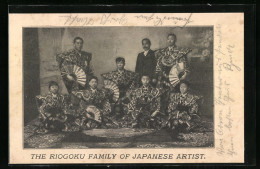 AK The Riogoku Family Aif Japanese Artist  - Sonstige & Ohne Zuordnung