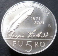 Italia - 5 Euro 2021 - 150° Nascita Di Grazia Deledda - UC# 250 - Italien