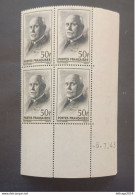 FRANCE FRANCIA 1941 TYPES PETAIN CAT YVERT N 525 MNH ERROR, SURGICAL CUTS, ON THE HEAD + SCANNER - Nuevos