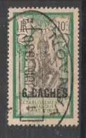 INDE - 1923-26 - N°YT. 63 - Brahma 6ca Sur 10c - Oblitéré / Used - Used Stamps