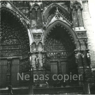 AMIENS Vers 1960 Cathédrale SOMME Photo 14 X 14 Cm - Places