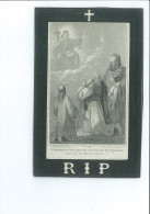 JOSEPHUS BROSENS DOCTOOR IN DE MEDECIJNEN TE WOMMELGEM ECHTG A PEETERS ° HOOSTRATEN 1852 + WOMMELGEM 1885 - Devotieprenten