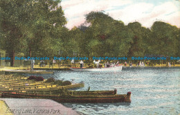 R632254 Victoria Park. Boating Lake. J. W. B. Commercial Series. No. 307 - Welt