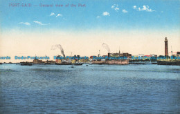 R633313 Port Said. General View Of The Port. The Cairo Post Card Trust. Serie. 6 - Welt