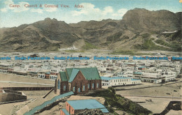 R633318 Aden. Camp. Church And General View - Welt