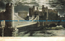 R633320 Conway Castle. By Moonlight. Pictorial Stationery. Autochrom - Welt