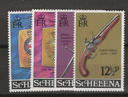 1972 MNH Saint Helena Mi  254-57 Postfris** - Isla Sta Helena