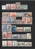 Tchécoslovaquie Lot Entre 1949/53  101 Timbres Et Un Feuillet  Parfait état - Usados