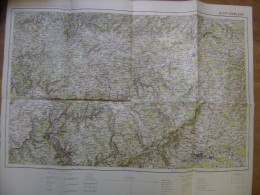 Carte De France Et Des Frontières Au 1/200 000 Type 1912 N° 5ter COBLENZ COBLENTZ - Mapas Topográficas