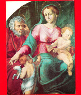 ITALIA - Abruzzo - Cartolina Non Viaggiata - L'Aquila - Museo Nazionale - Sacra Famiglia (particolare) Di F. Penni - L'Aquila