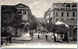 ALGERIE PHILIPPEVILLE La Rue D'austerlitz  - Skikda (Philippeville)