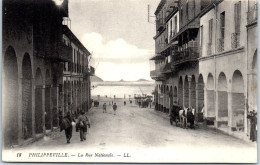ALGERIE PHILIPPEVILLE Vue De La Rue Nationale  - Skikda (Philippeville)