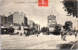 92 ASNIERES - La Place Voltaire  - Asnieres Sur Seine