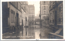 92 ASNIERES - Crue 1910 Rue D'angeville  - Asnieres Sur Seine