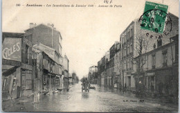 92 ASNIERES - Crue 1910 Avenue De Paris  - Asnieres Sur Seine