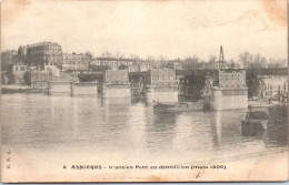 92 ASNIERES - Ancien Pont En Demolition  - Asnieres Sur Seine