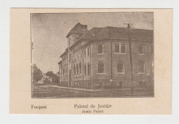 Romania - Focsani Palatul De Justitie Justiz Palast Palais De La Justice UPU German Occupation Feldpost Ww1 Wk1 - Roumanie