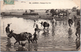 ALGERIE SCENES & TYPES Passage D'un Gué  - Szenen