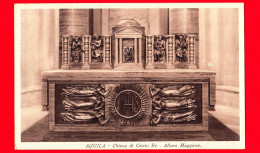 ITALIA - Abruzzo - Cartolina Non Viaggiata - L'Aquila - Chiesa Di Cristo Re - Altare Maggiore - L'Aquila