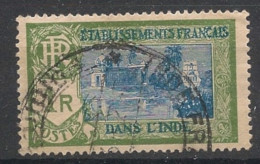 INDE - 1929 - N°YT. 101 - Pondichery 1r - Oblitéré / Used - Usados