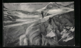 AK Bergsteiger Auf Dem Venedigergletscher, Türkische Zeltstadt  - Mountaineering, Alpinism