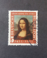 GERMANY ALLEMAGNE DEUTSCHE POST 1952 5 CENTENARIO DELLA NASCITA DI LEONARDO DA VINCI CAT. YVERT N.34 - Used Stamps