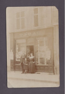 Carte Photo Luneville (54) Commerce Debit De Tabac Presse Albaron  ( 62 Rue Leon Gambetta (3945) - Luneville