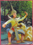 Singapore Haw Par Villa, The Thailand Corner Thai Dancer_LH-053_1980 Vintage_cpc - Singapour