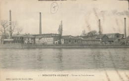 E378 Biscuits Olibet Usines De Paris Suresnes - Suresnes