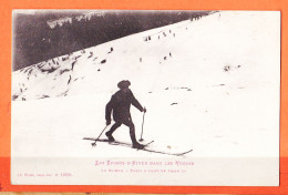 28958 / ⭐ Sports Hiver Dans VOSGES (88) Skieur Parti Fond Train 1920s à JEANDEL Ker Bois-Joli Le Pouliguen-WEICK 10334 - Other & Unclassified