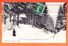 28950 / ⭐ GERARDMER Hiver Dans Les VOSGES (88) Kiosque Foret Grandes Neiges 1913 à ARGANT C BERNARD Reims -WEICK 8012 - Gerardmer