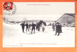 28957 / ⭐ Saison Hiver Dans VOSGES Rendez-vous Skieurs Skieuses Partie Ski 1910 MELINETTE Ingenieur Pont-Chaussée Bayon - Other & Unclassified