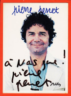 28871 / ⭐ ♥️ Autographe PIERRE PERRET Dedicace 1980s Photo 12x16,5 Alain PERRET ADELE Discographie Distrib PHONOGRAM - Singers & Musicians