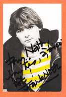 28867 / ⭐ ♥️  Autographe FRANCK NOEL Dedicace Pour NATH 19-07-1983 Comme Sur Fil - Donne-Moi Nouvelles Photo J.P GAMET - Sänger Und Musikanten