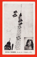 28566 / ⭐♥️  SONJA TRABER 1960s Die Konigin Der Luft 72m Hohen Stahlgittermast Accrobate Funambule 3 Médailles Or  - Circo